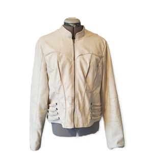 DC Comics White Canary Leather Jacket